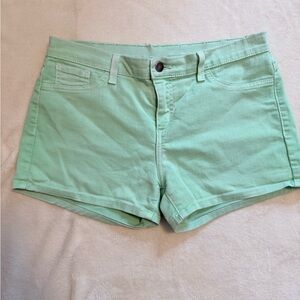 Lauren Conrad Mint Green Women's Stretch Shorts Sz 29 (8)